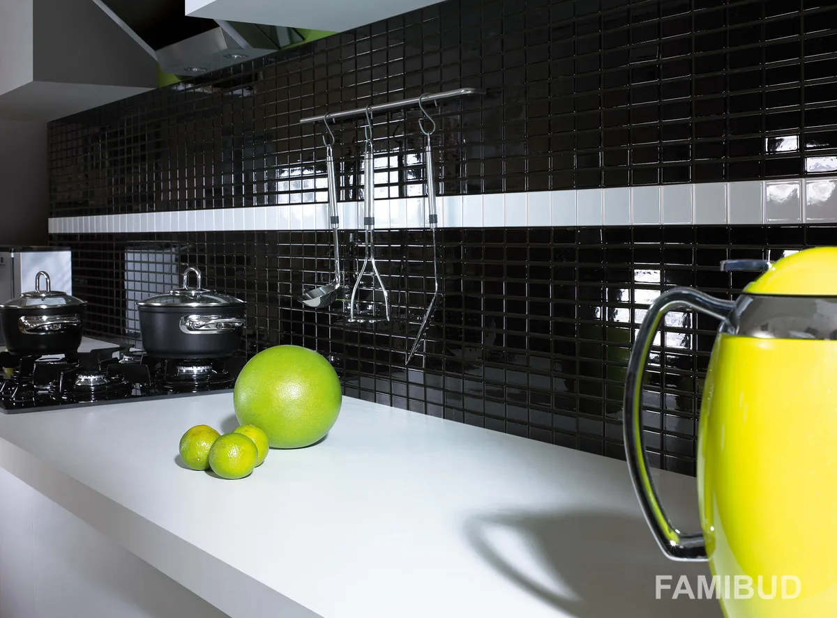 Мозаїка Altea Nero K22, 298×298×6, Paradyz