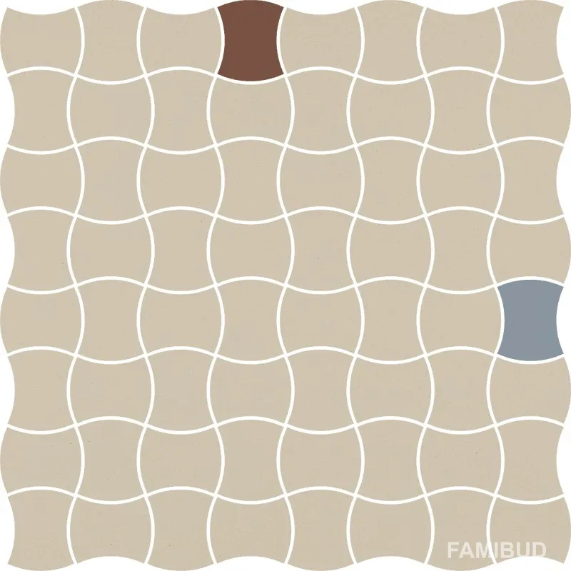 Мозаїка Modernizm Bianco Mix A, 308,6×308,6×6, Paradyz