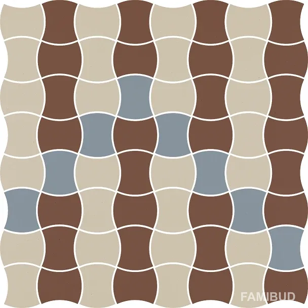Мозаїка Modernizm Bianco Mix B, 308,6×308,6×6, Paradyz