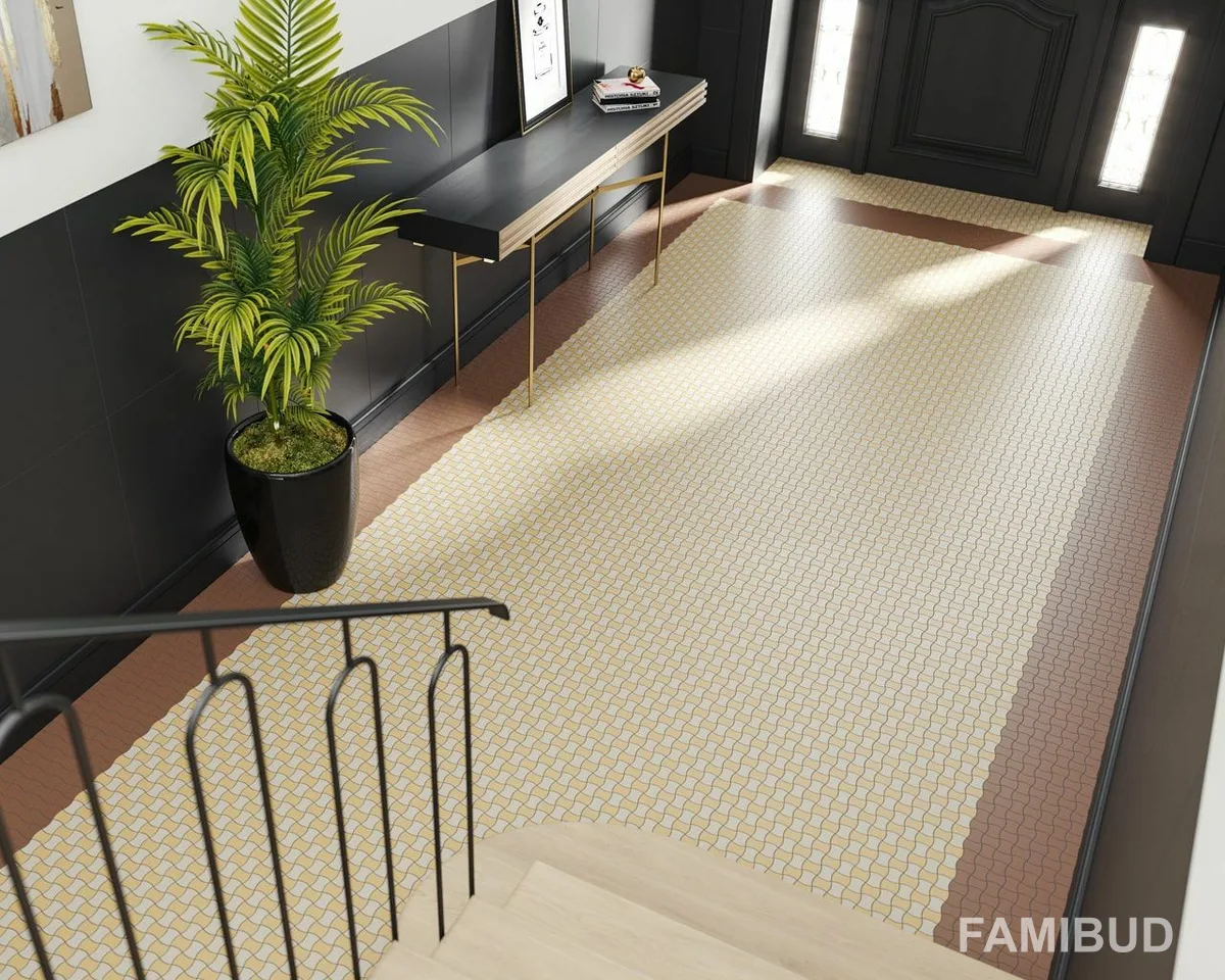 Мозаїка Modernizm Brown, 308,6×308,6×6, Paradyz