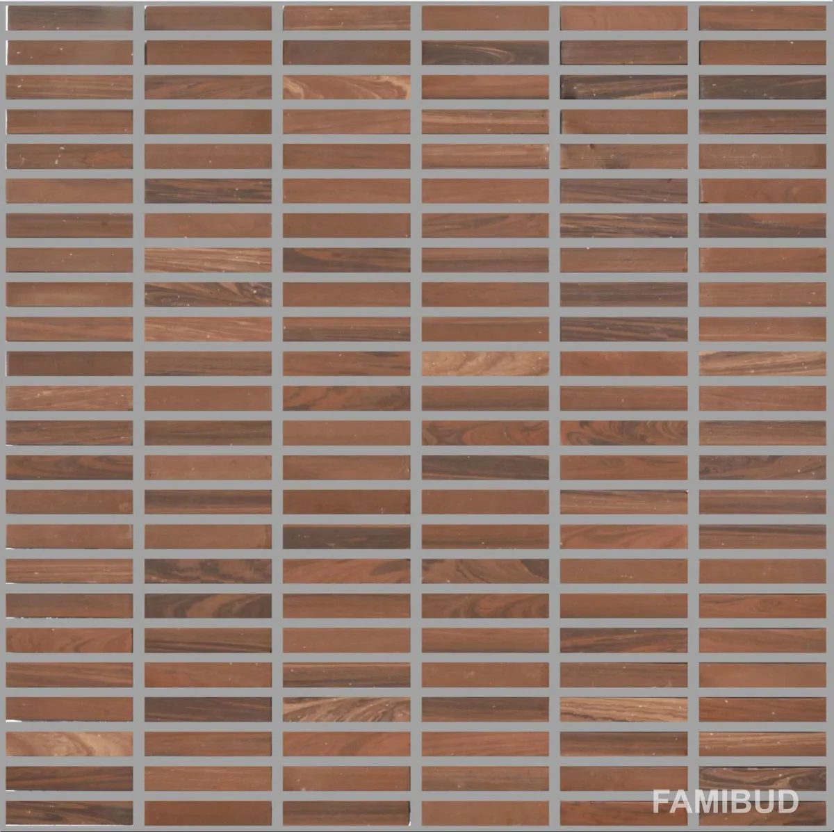Мозаїка Noce MI7 10500516C, 300×300×10, Коричневий, Котто Кераміка