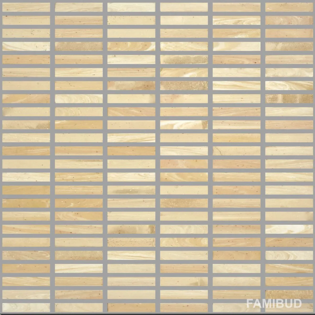 Мозаїка Solare MI7 10500518C, 300×300×10, Коричневий, Котто Кераміка