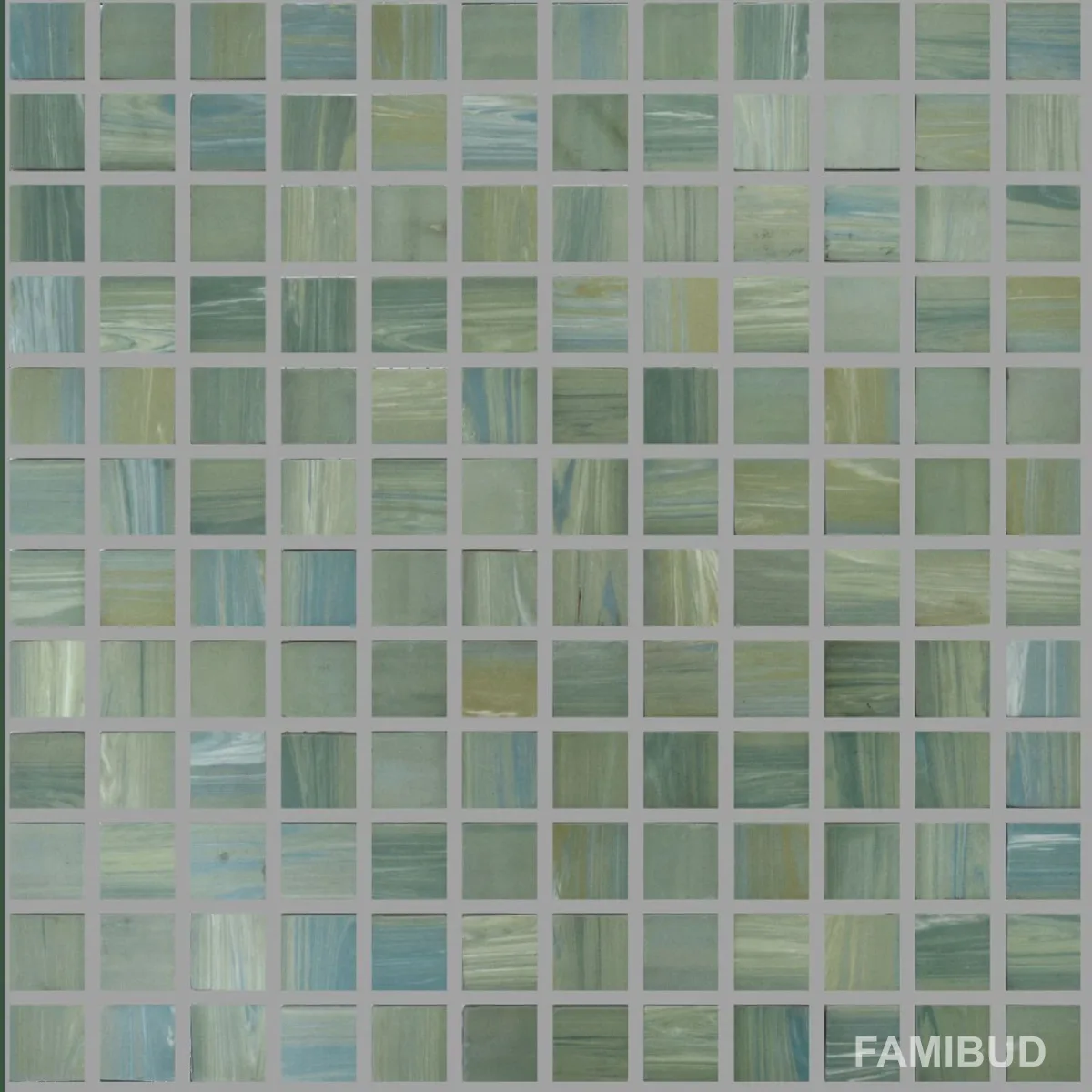 Мозаїка Terra Verde MI7 23230203C, 300×300×7, Зелений, Котто Кераміка