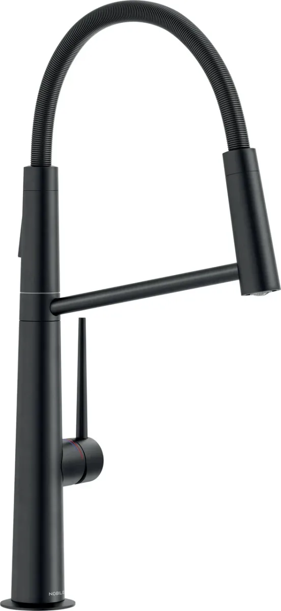 Змішувач для кухні Levante Velvet Black, Nobili