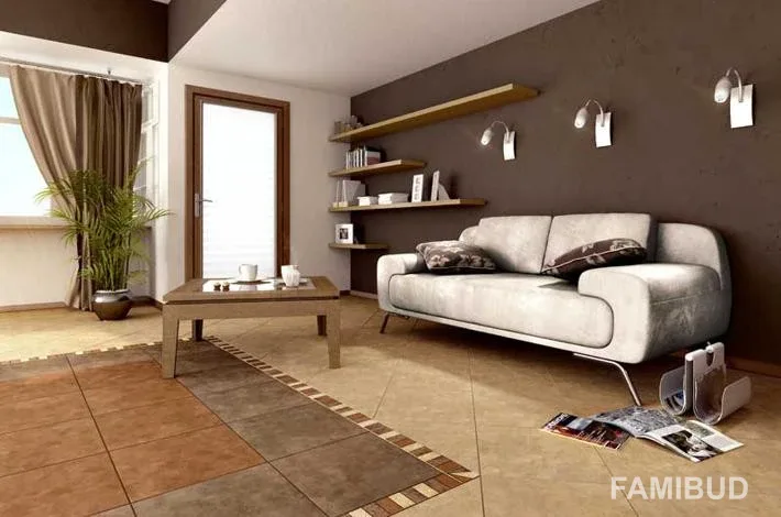 Плитка керамогранітна Rufus Beige, 400×400, Paradyz