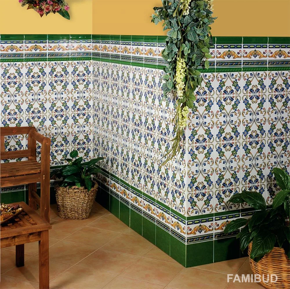 Фриз Moldura Verde, 50×200, Mainzu