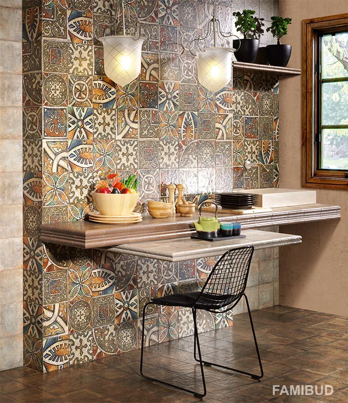 Фриз Moldura Bolonia Ocre, 50×200, Mainzu