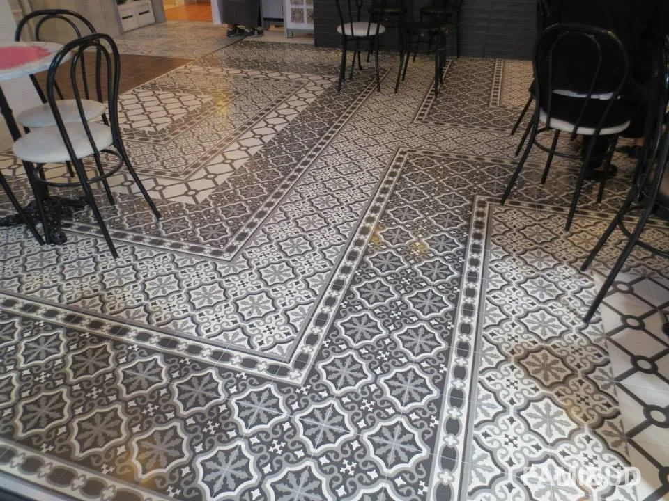 Плитка керамогранітна Centro Florentine Black, 200×200×9, Mainzu