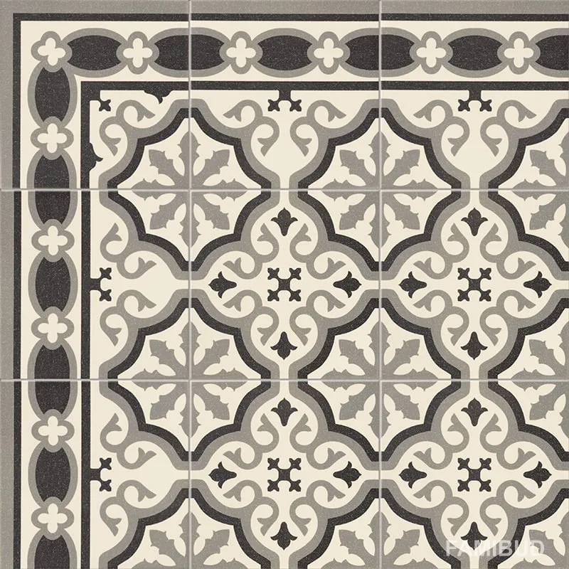 Плитка керамогранітна Esquina Florentine White, 200×200×9, Mainzu