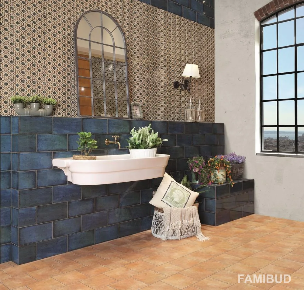 Фриз Moldura Catania Blu, 50×300, Mainzu