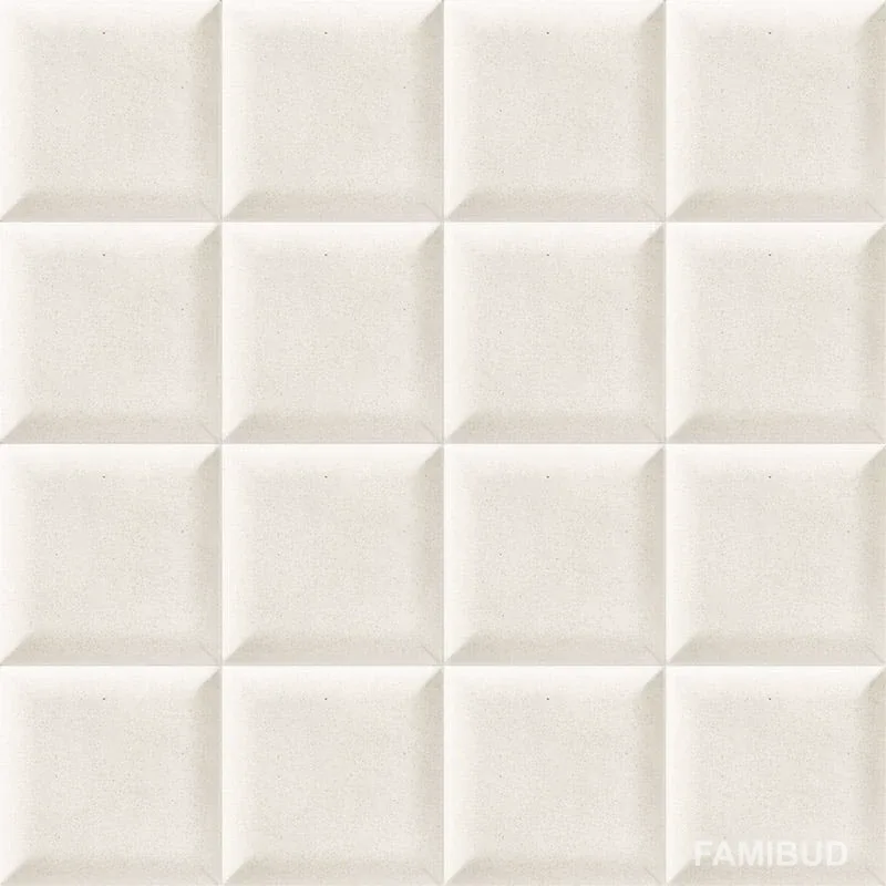Плитка стінова Bombato Blanco, 150×150, Mainzu