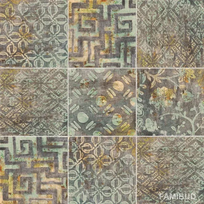 Декор Ravena Pietro Blu, 200×200, Mainzu