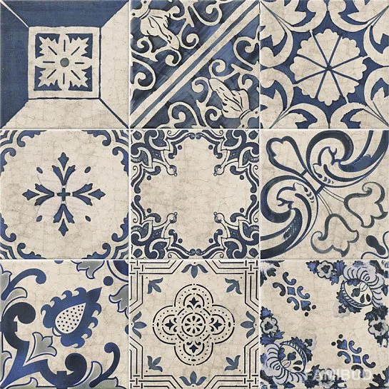 Плитка керамогранітна Pav Oporto Blu, 200×200, Mainzu