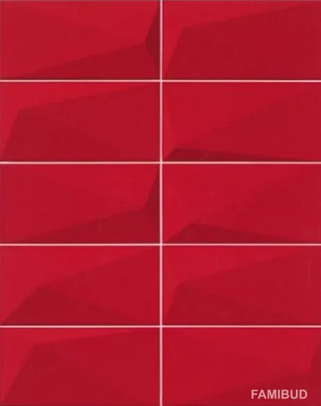 Плитка стінова Diamond Rubi, 100×200×8, Mainzu