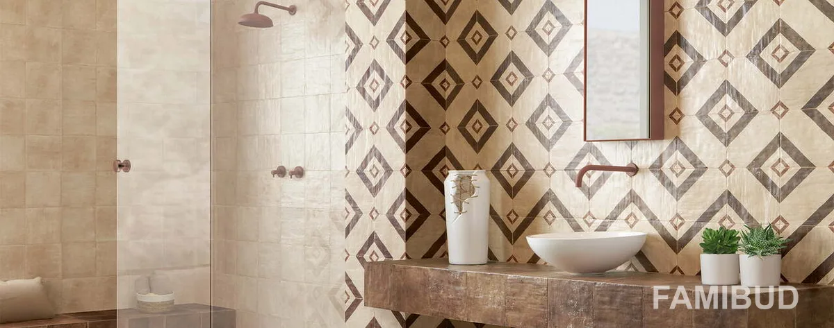 Плитка керамогранітна Tuscania Beige, 200×200×9, Mainzu