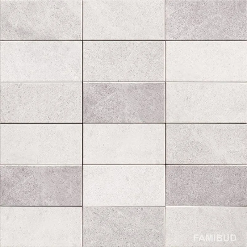 Плитка стінова Menfis Grey, 100×200×8, Mainzu
