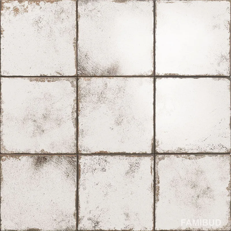 Плитка керамогранітна Metallici White, 200×200×9, Mainzu