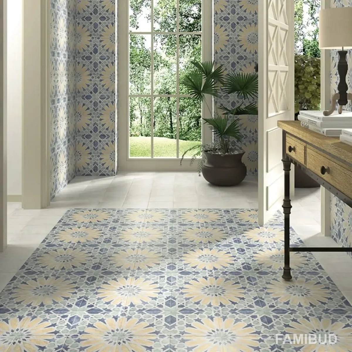 Плитка керамогранітна Carino Deco Marla, 200×200, Mainzu
