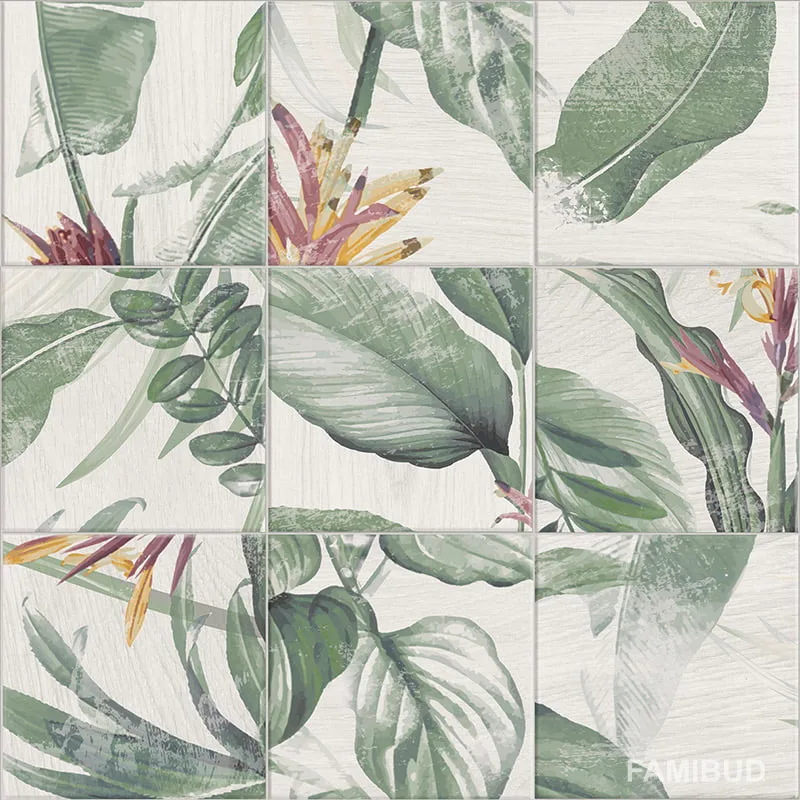 Декор Spring Leaves, 200×200, Mainzu