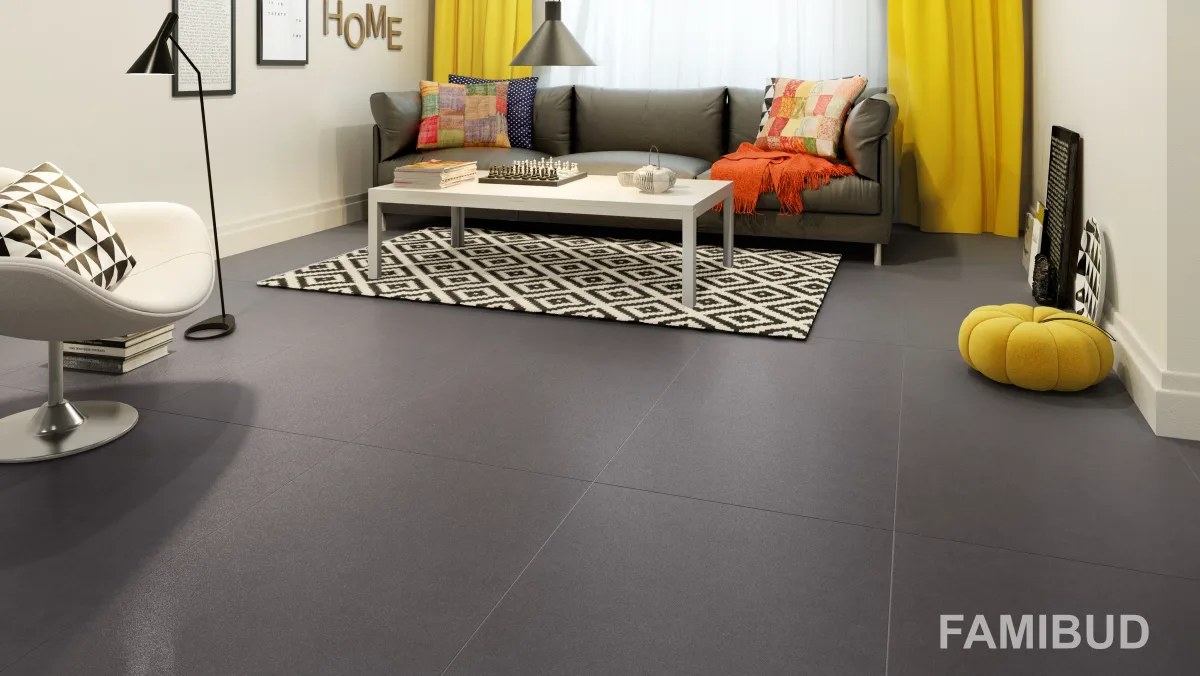 Плитка підлогова Intero Grafit Rect, 44,8×89,8, 448×898, Paradyz
