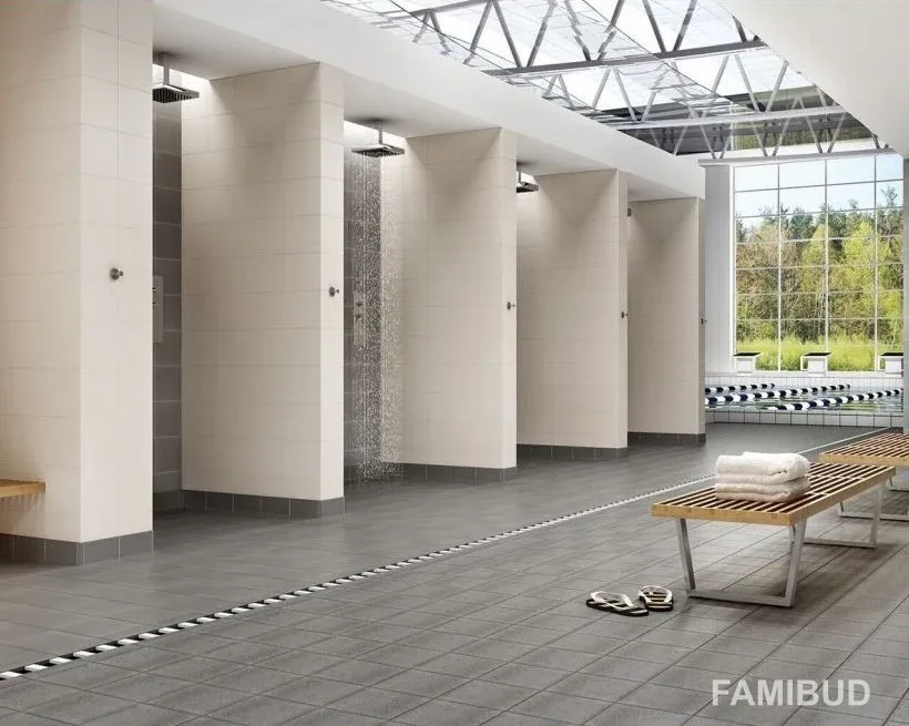 Технічний грес Bazo Grys Monokolor STR, 198×198×13, Paradyz