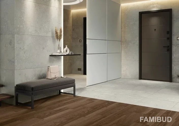 Плитка керамогранітна Oldwood Chocolate, 200×600×8, Paradyz