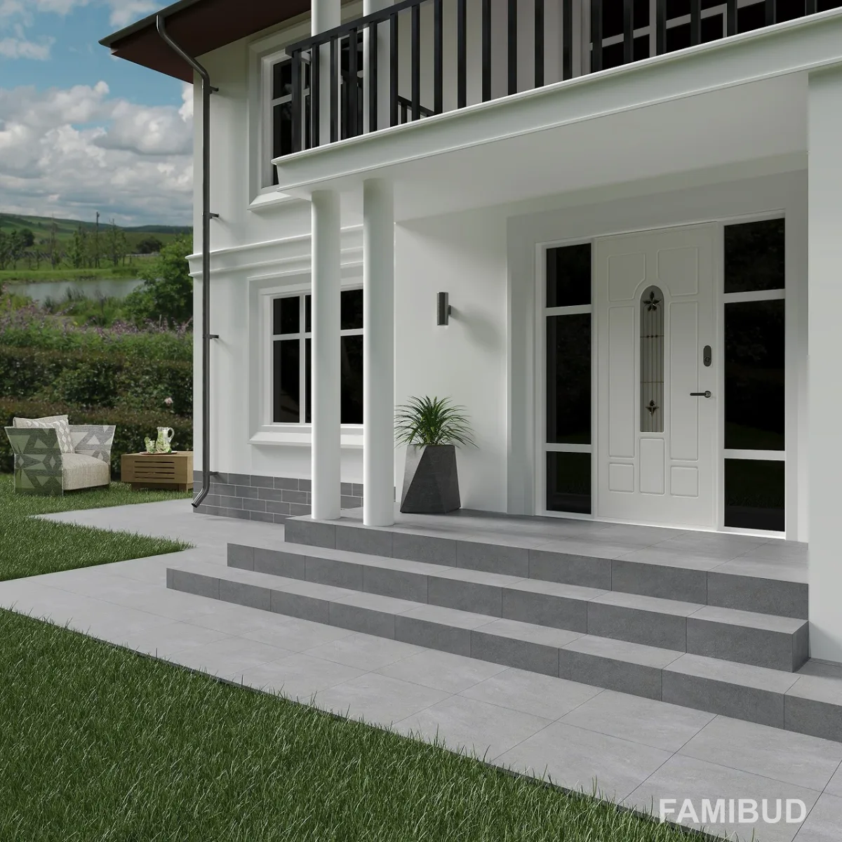 Плитка керамогранітна U102 Grys Szkl, 603×603, Paradyz