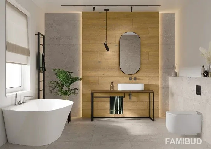 Плитка керамогранітна Spacewood Rect ×8