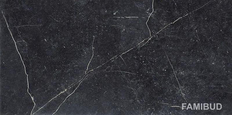 Плитка підлогова Barro Nero Szkl Rect, 59,8×119,8, 60×120, Paradyz