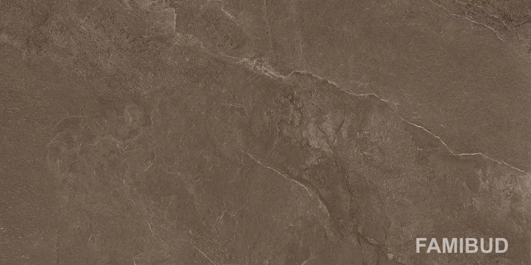 Плитка керамогранітна Coffee Field Brown Szkl Rect, 598×1198×8, Paradyz