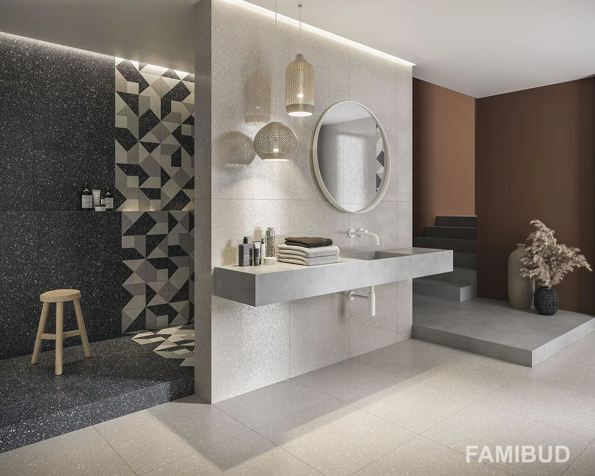 Плитка керамогранітна Macroside Silver Rect, 598×1198×10, Paradyz