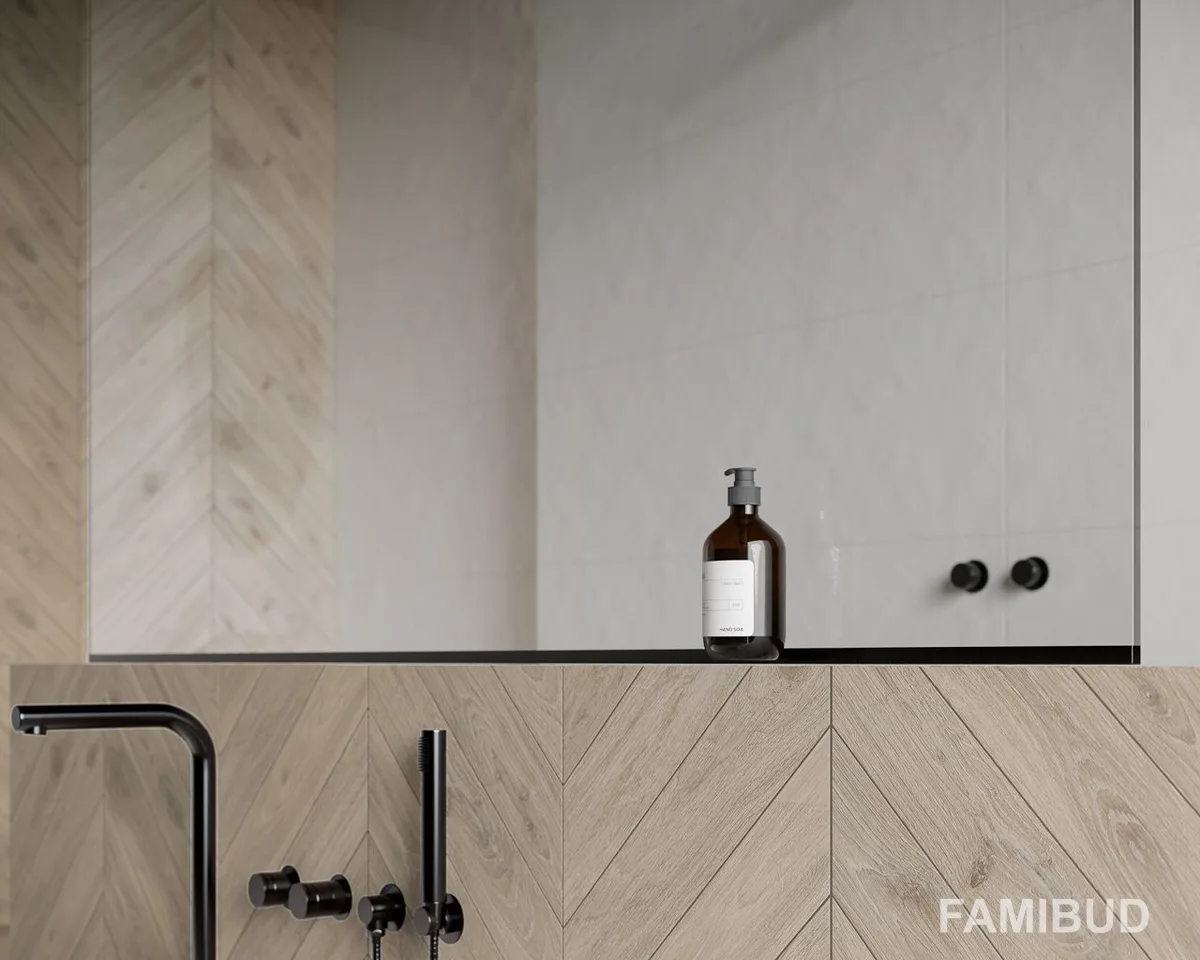 Декор Heartwood Honey Chevron Лівий, 9,8×59,8, Paradyz