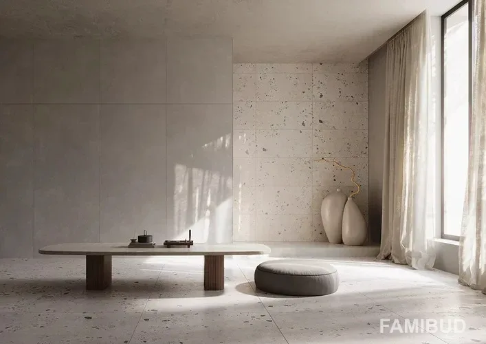 Плитка керамогранітна Architeq Rock Light Grey Rect, 1198×1198, Paradyz