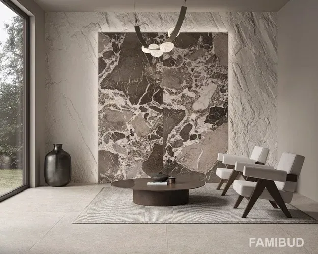 Плитка керамогранітна Grand Champagne Naturale Szkl Rect, 1198×1198, Paradyz