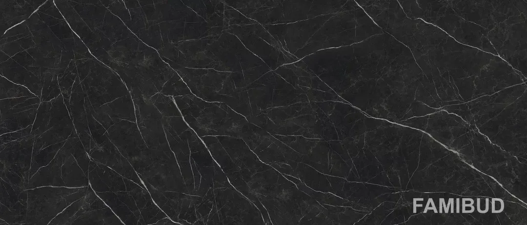 Плитка керамогранітна Desire Black Szkl Rect Soft, 1198×2798, Paradyz