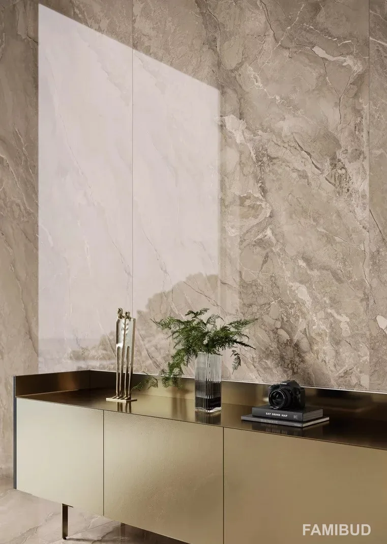Плитка керамогранітна Generous Taupe Rect Soft, 1198×2798×6, Paradyz