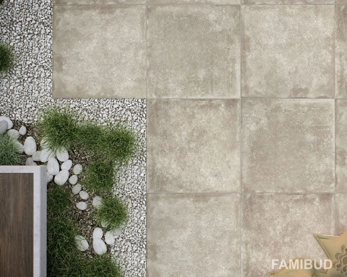 Плитка керамогранітна Path Beige 2.0 Rect, 595×595×20, Paradyz
