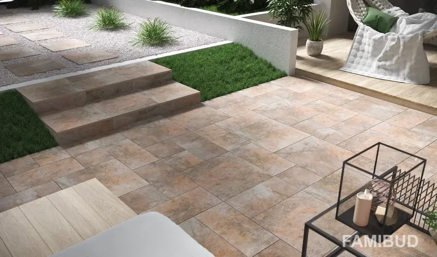 Плитка керамогранітна Burlington Rust Szkl Rect, 595×895×20, Paradyz