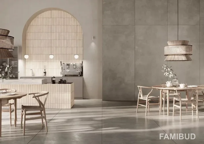 Плитка керамогранітна Architeq Light Brown Rect, 598×598, Paradyz