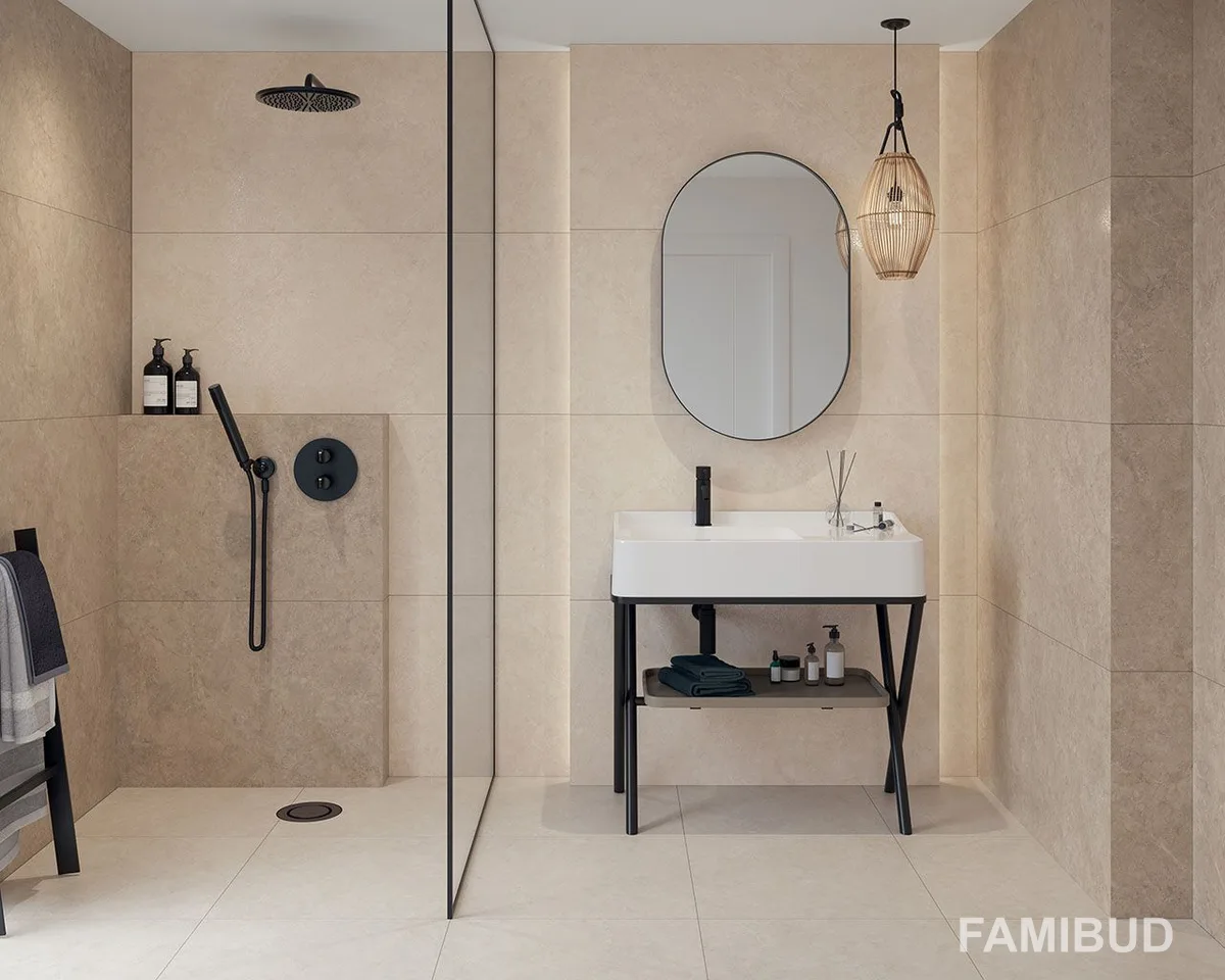 Плитка керамогранітна Lightstone Beige Rect, 598×598×9, Paradyz