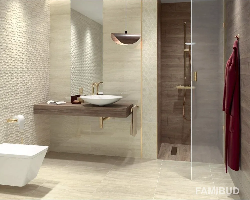 Плитка керамогранітна Silence Beige Rect, 598×598×9, Paradyz