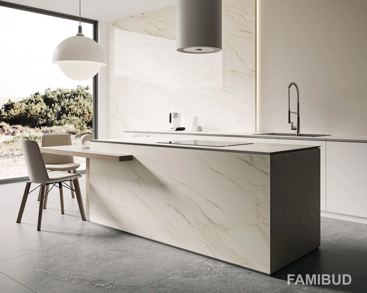 Плитка керамогранітна Horizon Gold Rect, 1200×2800×6, Paradyz