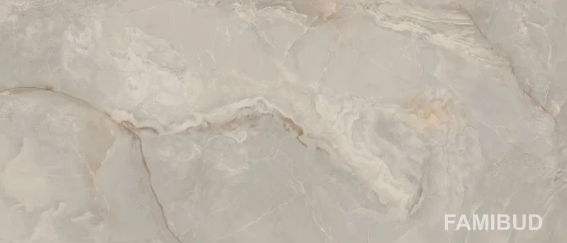 Плитка керамогранітна Invisible White Rect, 1200×2800×6, Paradyz