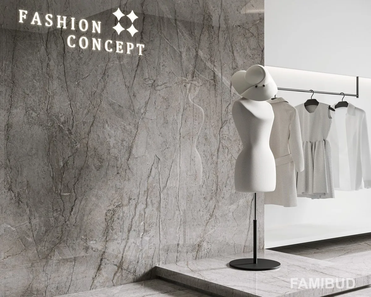 Плитка керамогранітна Visioner Grey Rect, 1200×2800×6, Paradyz