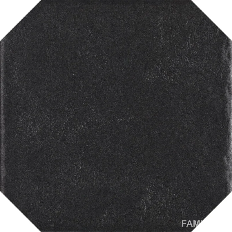 Плитка підлогова Modern Nero Octagon Szkl, 19,8×19,8, Paradyz