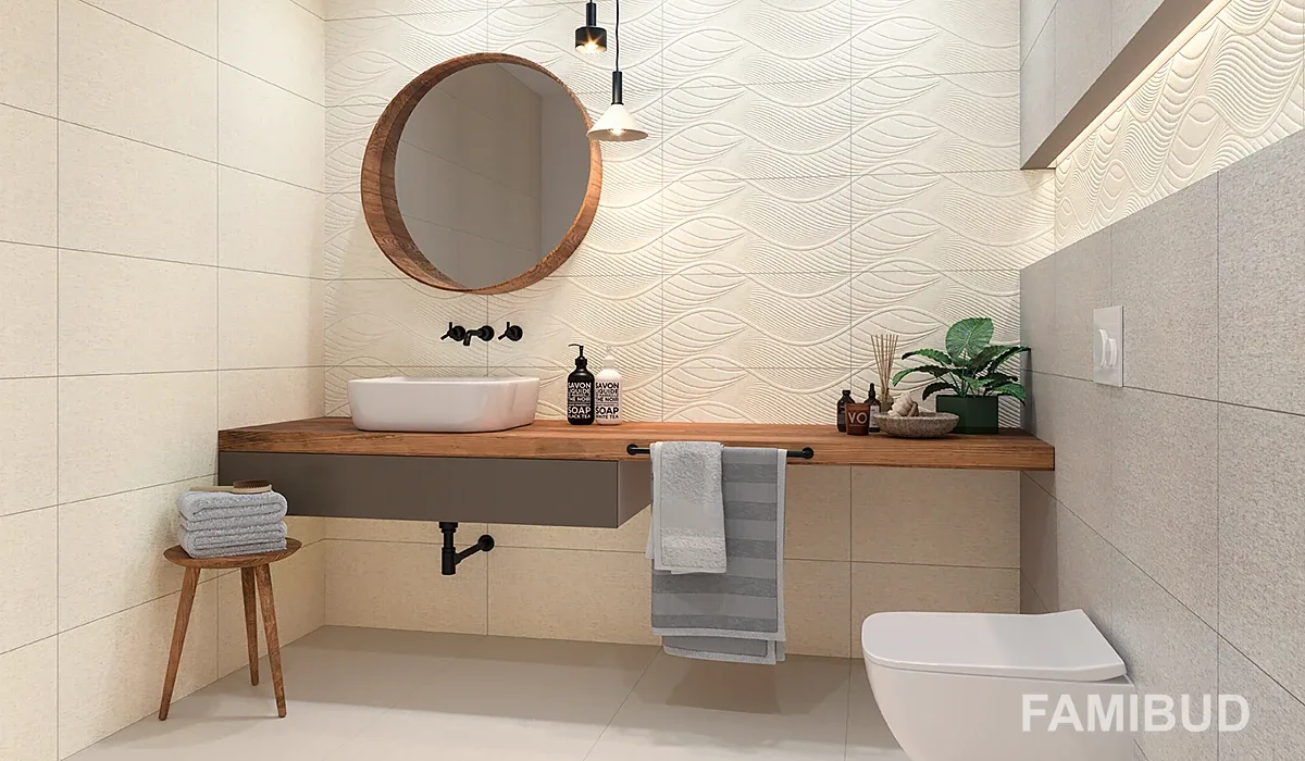 Плитка стінова Symetry Beige, 30×60, Paradyz