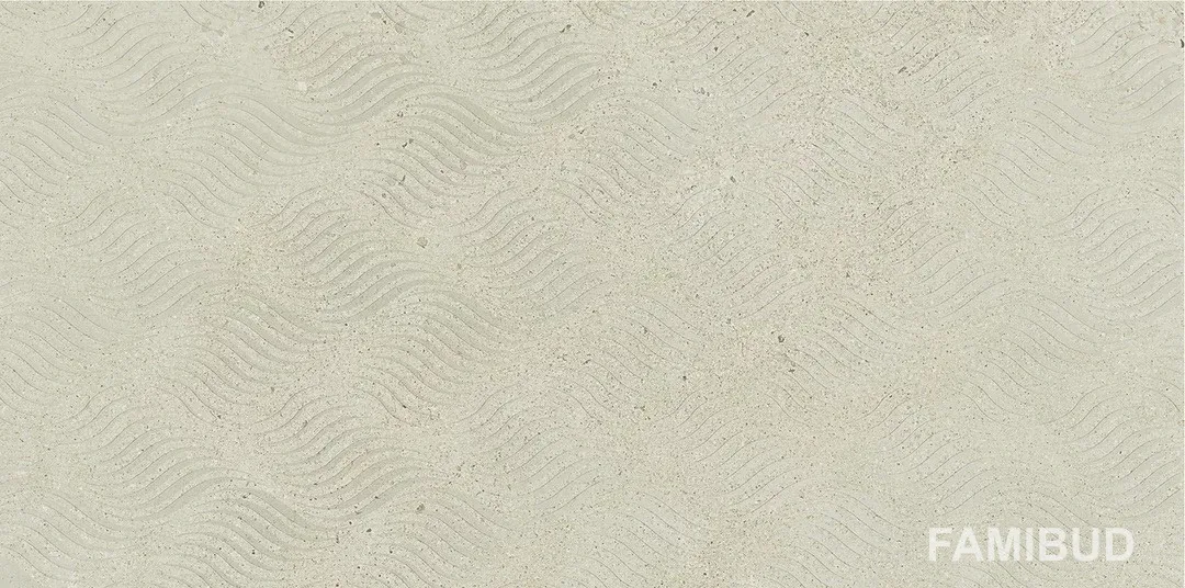 Декор Bergdust Crema Rect, 298×598×8, Paradyz