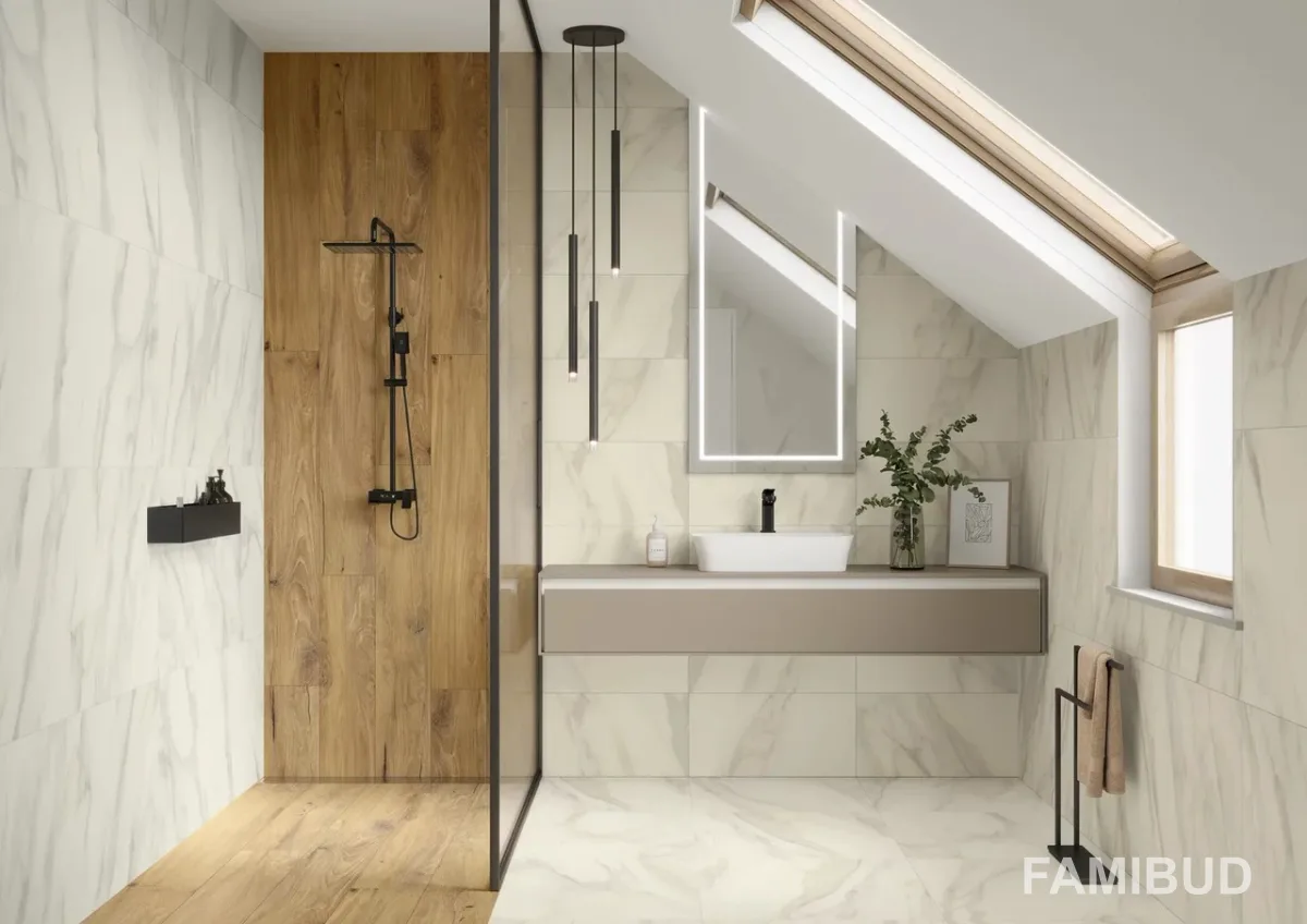 Декор Daybreak Bianco Rect, 298×598×8, Paradyz