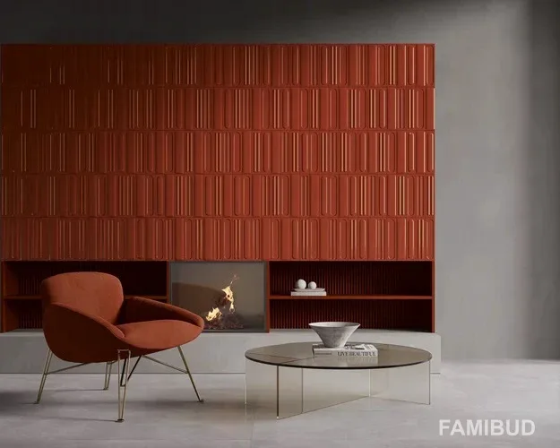 Плитка стінова Monpelli Wine Cegielka A Блиск, 65×298, Paradyz