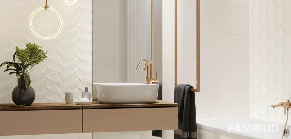 Декор Uniwersalny Heksagon White, 171×198×9, Paradyz